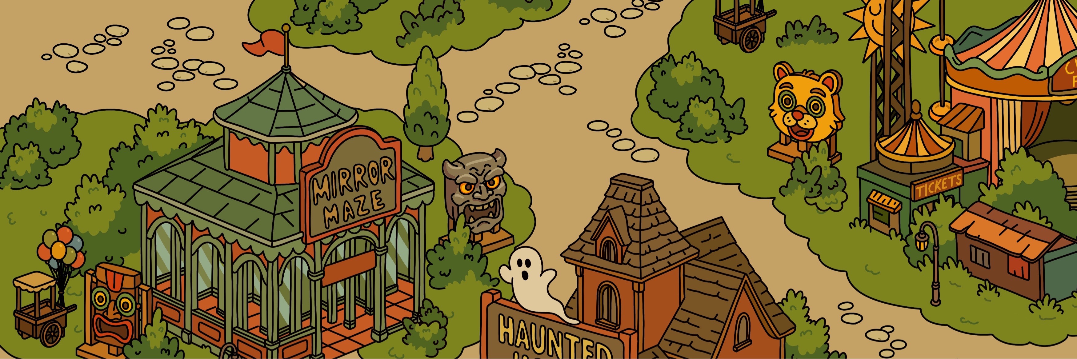 Circus fair game map